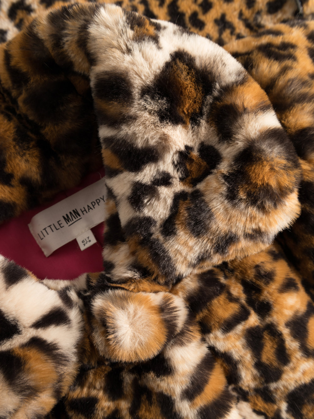 LEOPARD Fake Fur Coat