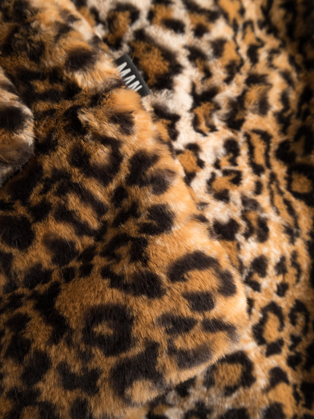 LEOPARD Fake Fur Coat