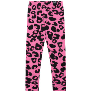 pink leo leggings