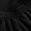 black unisex pants detail waist