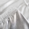 silver girls leggings detail waist