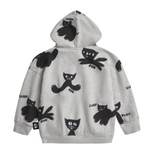 fun kids hoodie jacket back