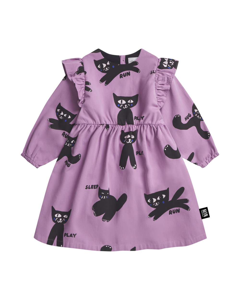 purple party dress front