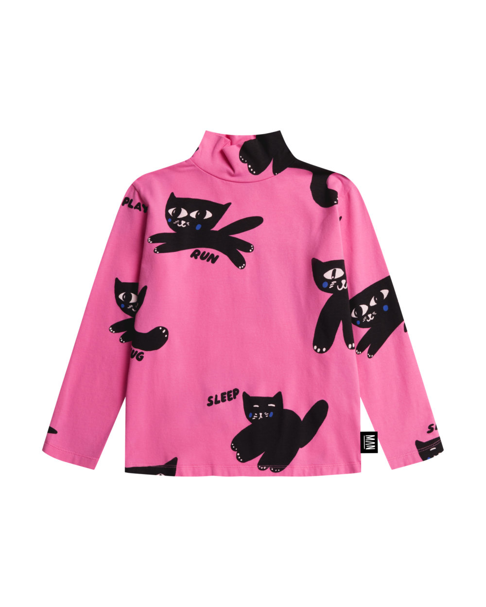 playful kids turtleneck front