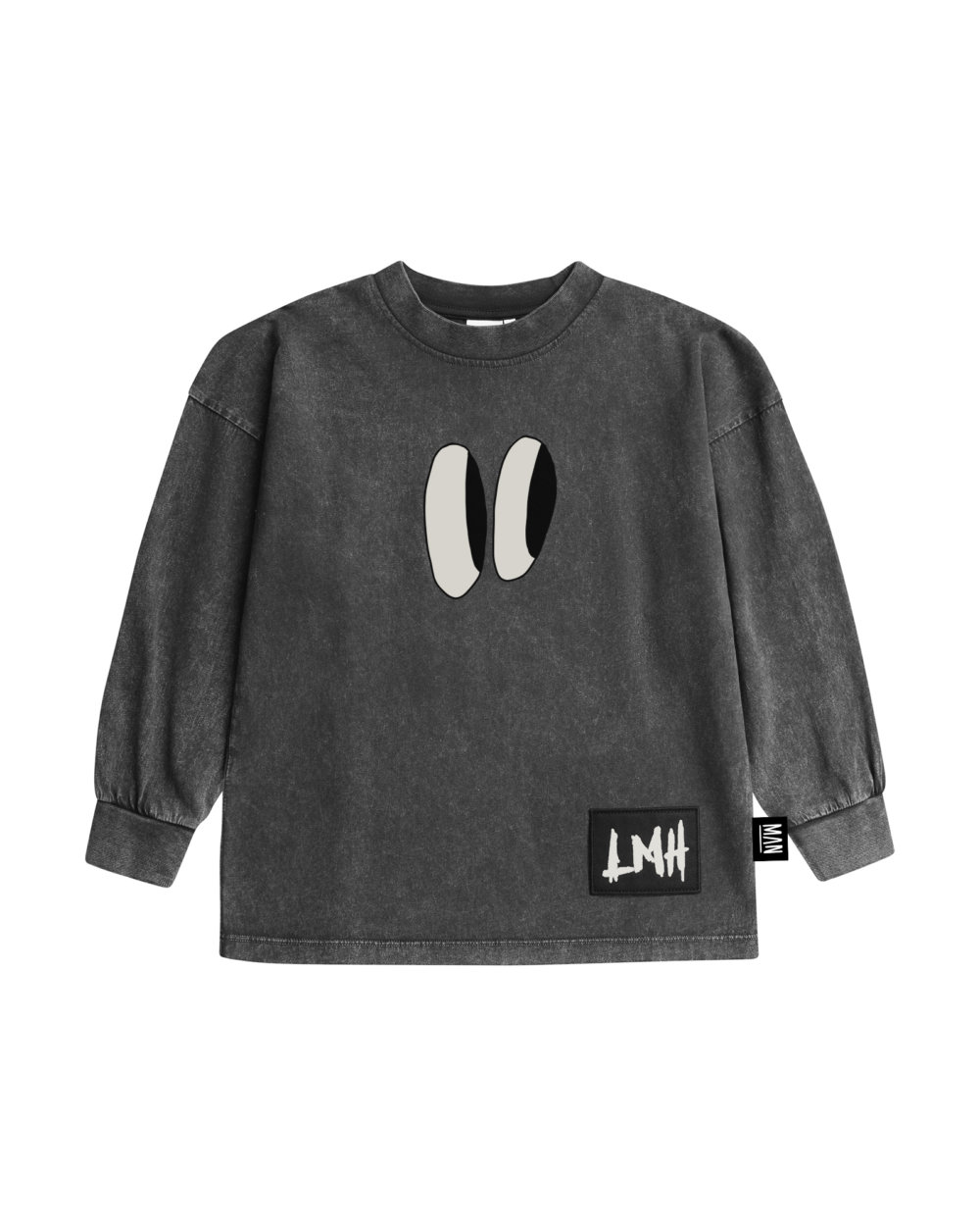 vintage grey longsleeve front