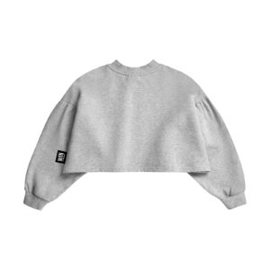 puff sleeve sweater back