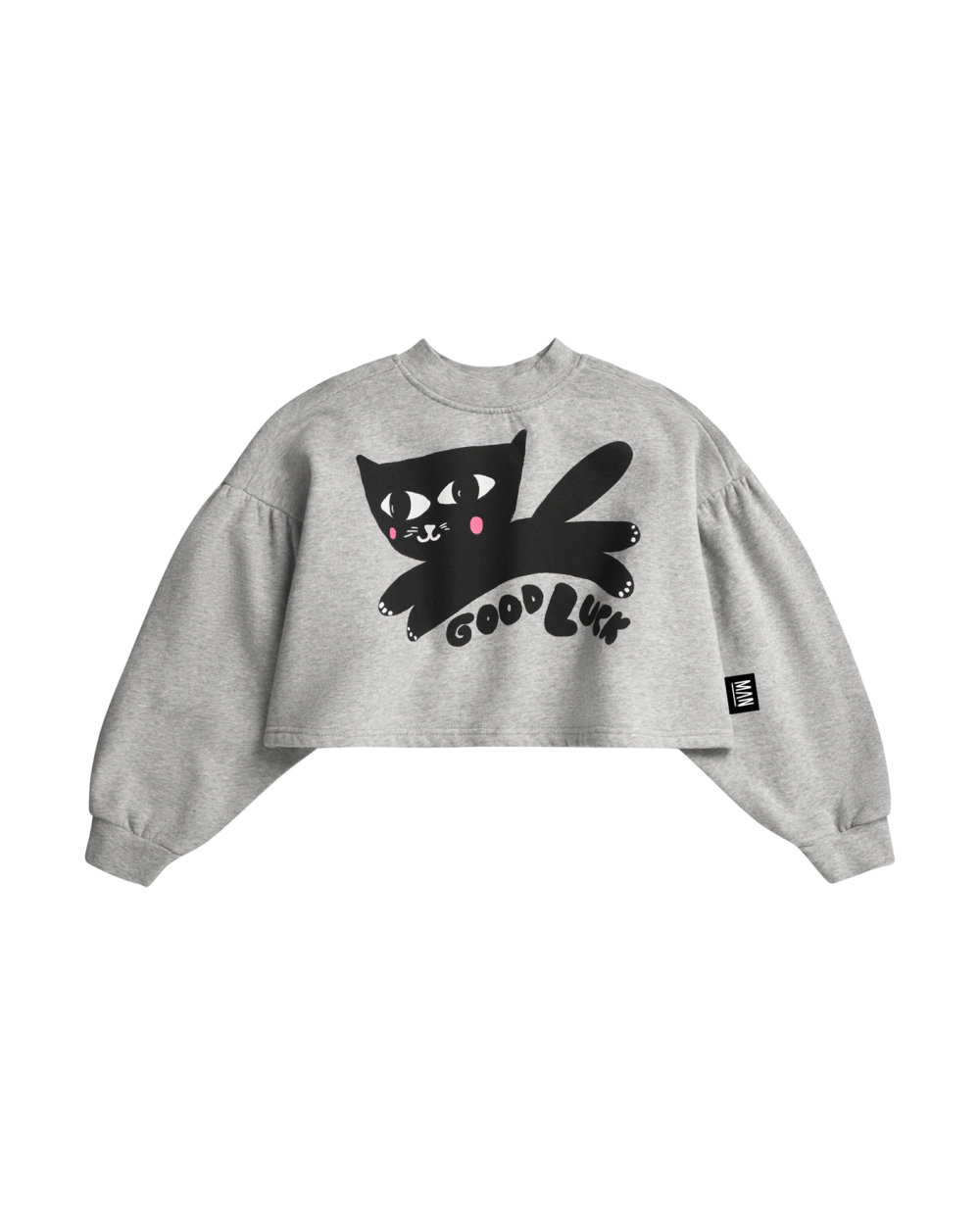 puff sleeve sweater front
