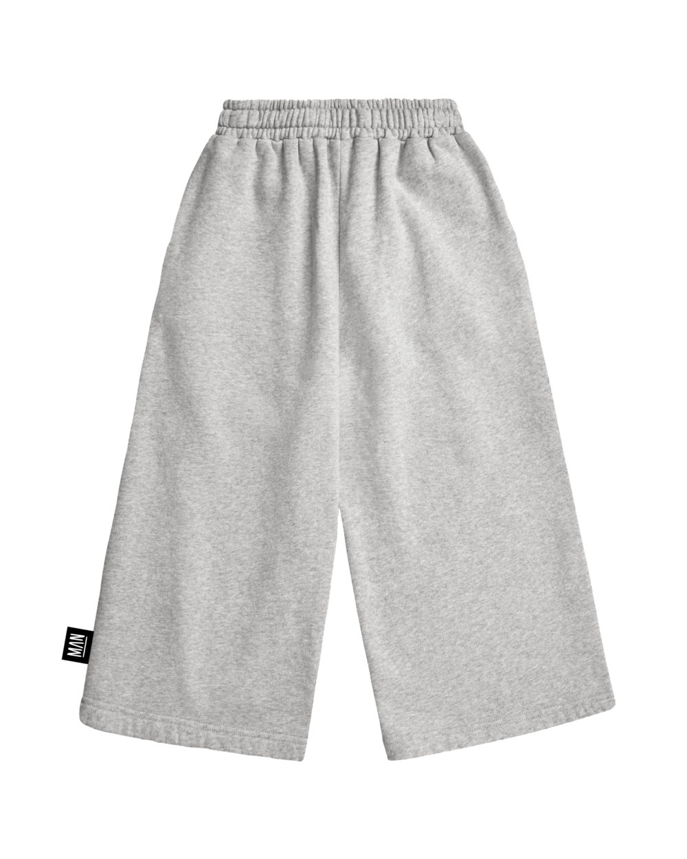 grey jogging pants back
