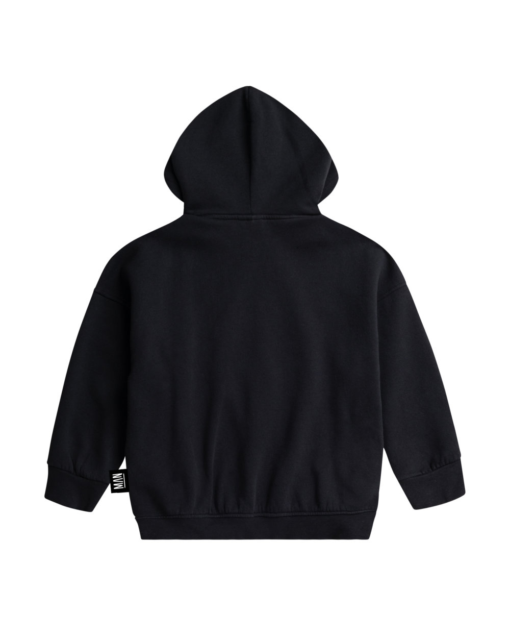 black kids hoodie back
