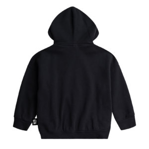 black kids hoodie back