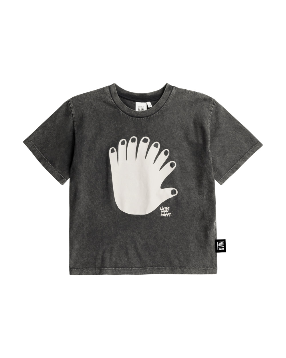vintage grey t-shirt kids front