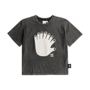 vintage grey t-shirt kids front