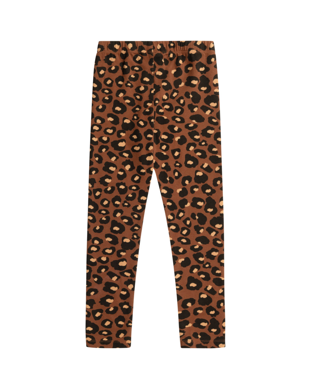 brown kids leggings back