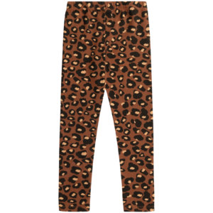 brown kids leggings back