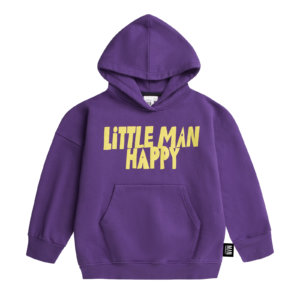 purple kids hoodie front