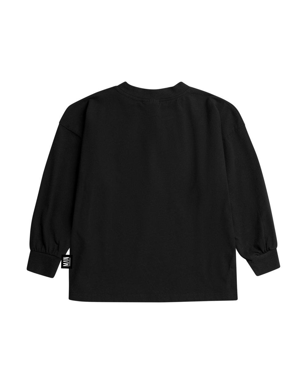 black designer longsleeve back