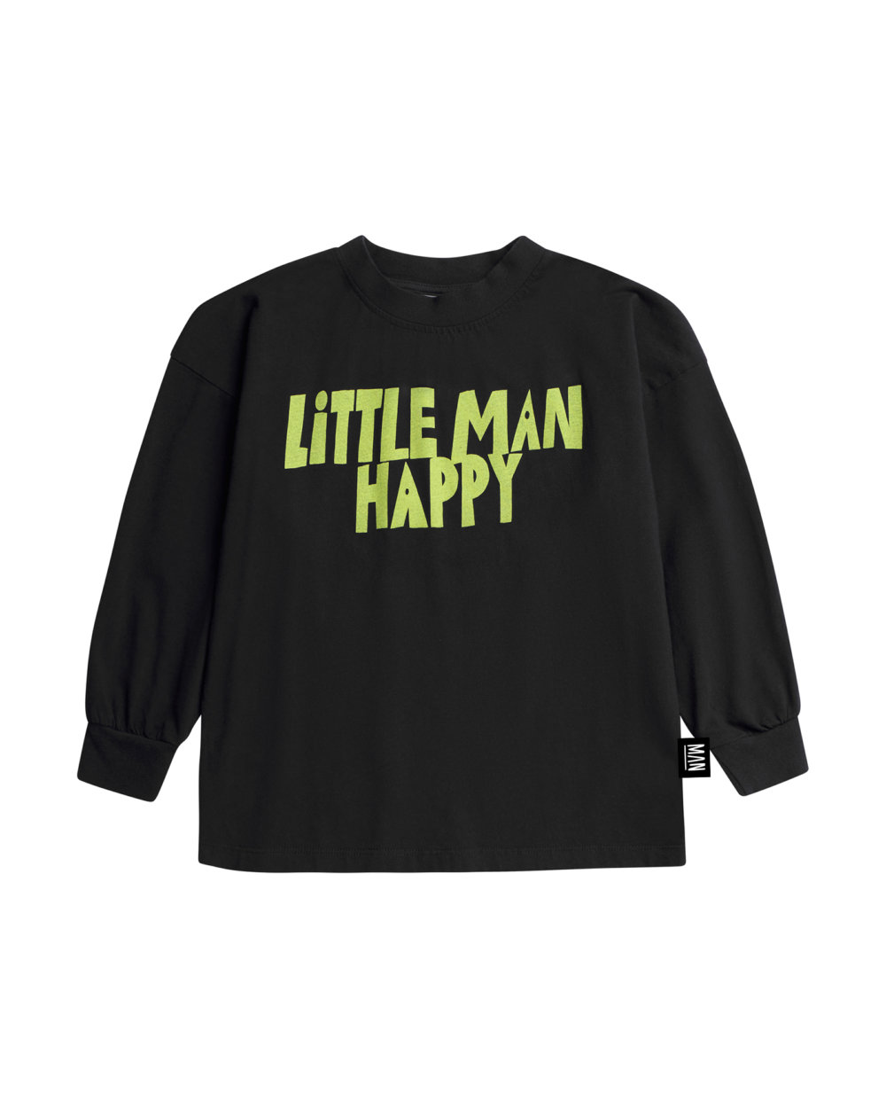 black designer longsleeve front