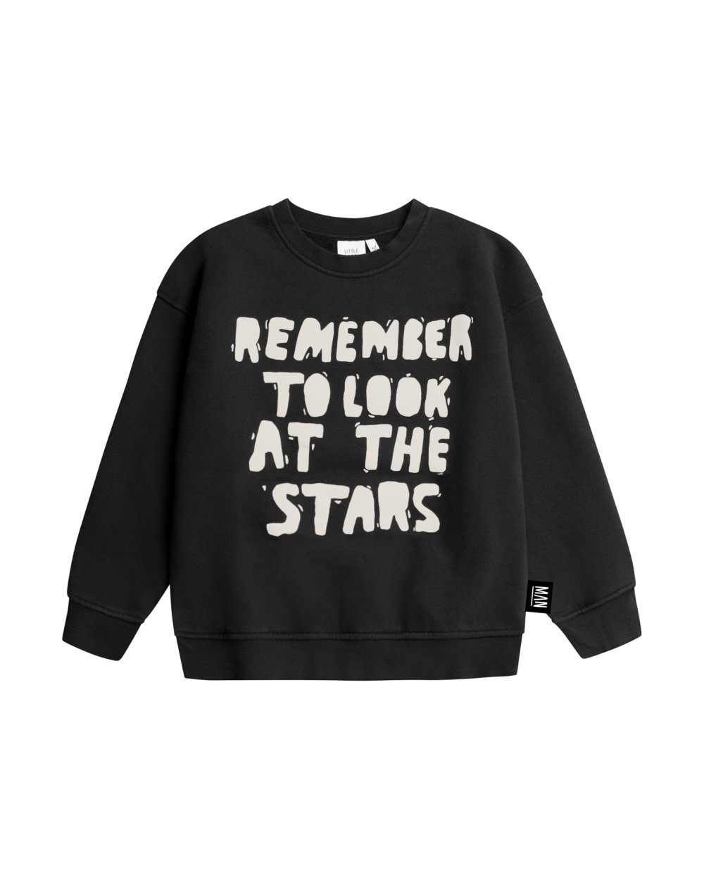black kids sweatshirt front