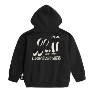 unisex hoodie jacket back