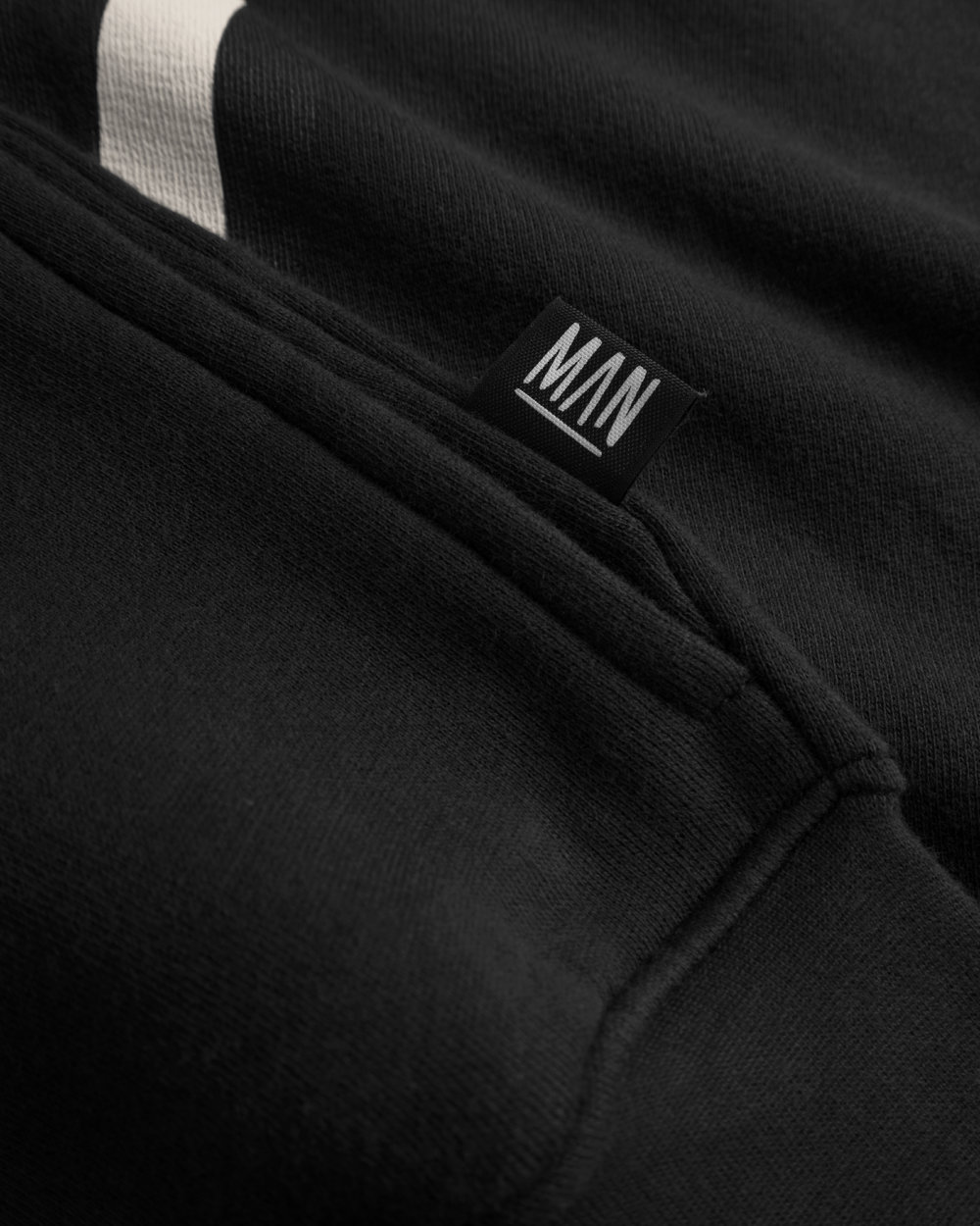 unisex hoodie jacket label
