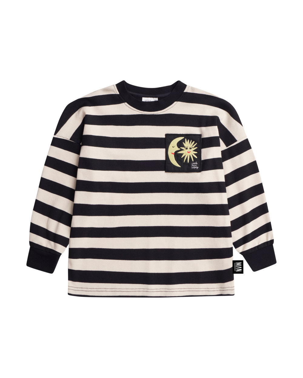 striped kids longsleeve front