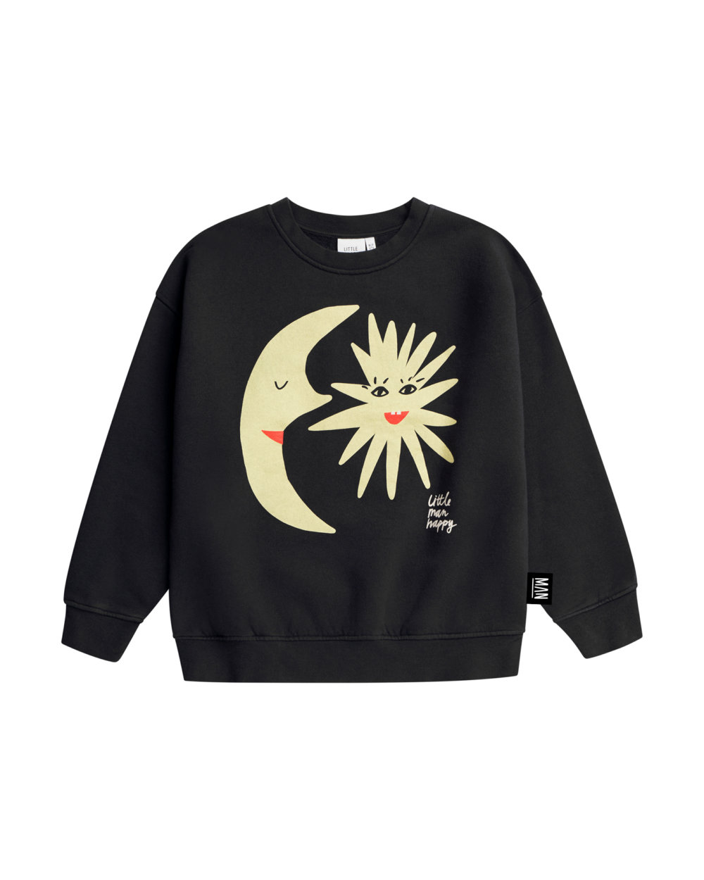 black kids sweatshirt front