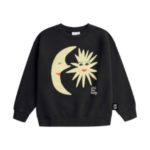 black kids sweatshirt front