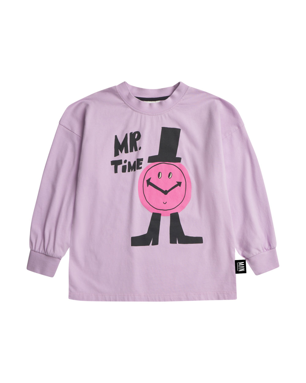 purple longsleeve kids front