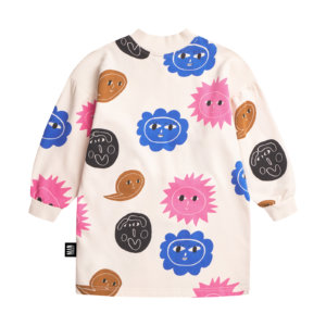 planets sweater dress back