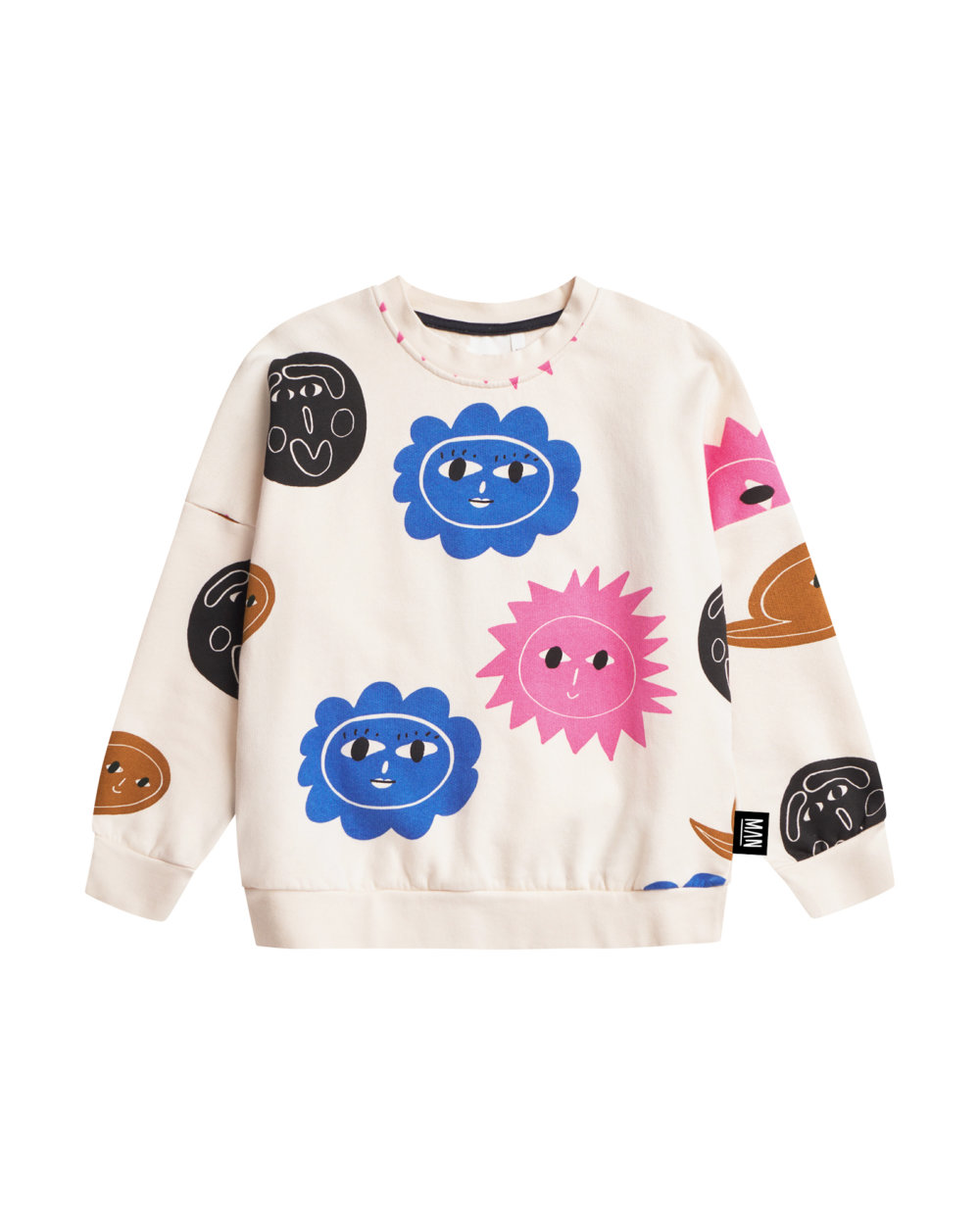 cosmic kids sweater front