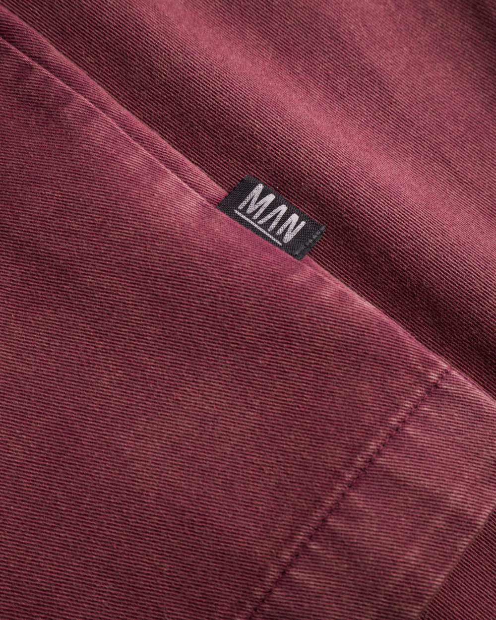 RED HEAVY WASHED Wide Leg Pants
