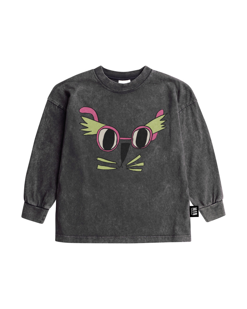 grey silly longsleeve front