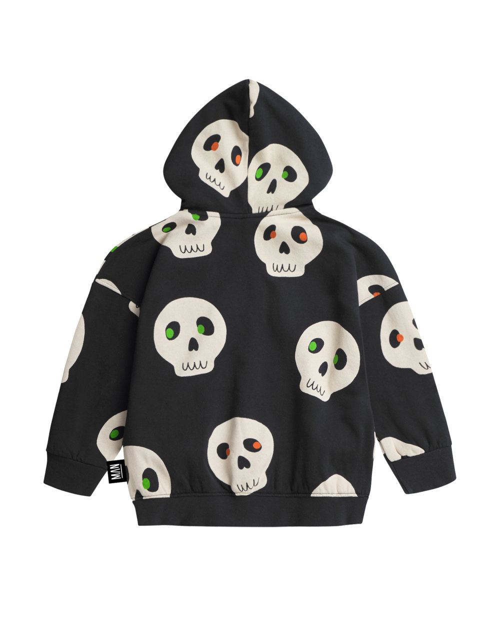 black hoodie jacket back