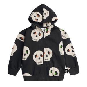 black hoodie jacket front