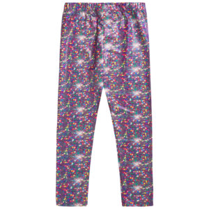 sparkly leggings for kids back