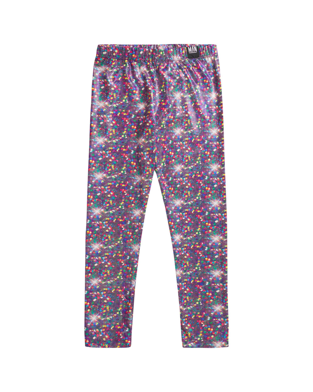 sparkly leggings for kids front