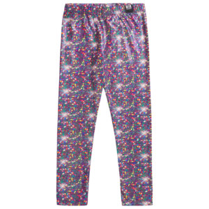 sparkly leggings for kids front