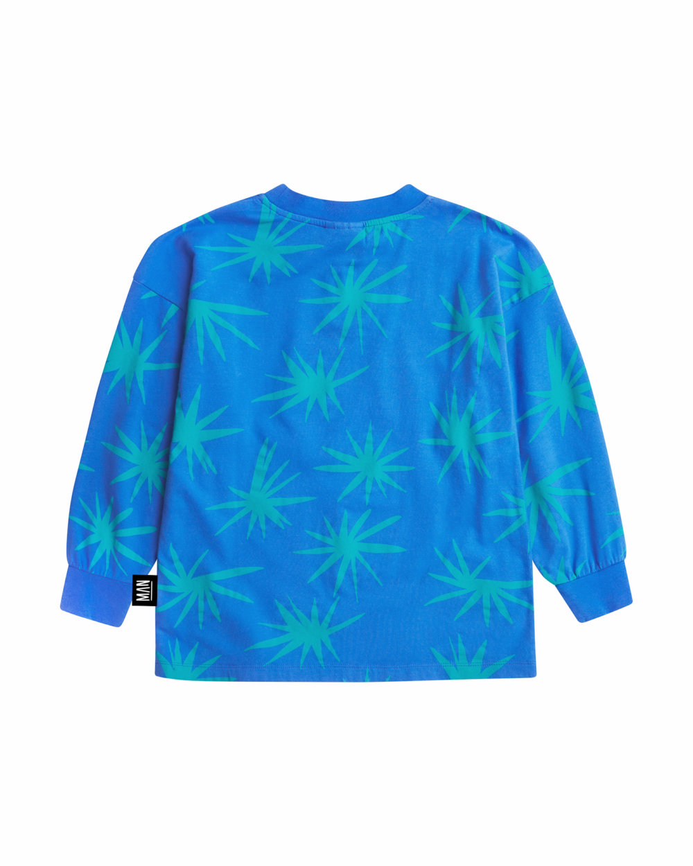 blue kids longsleeve back