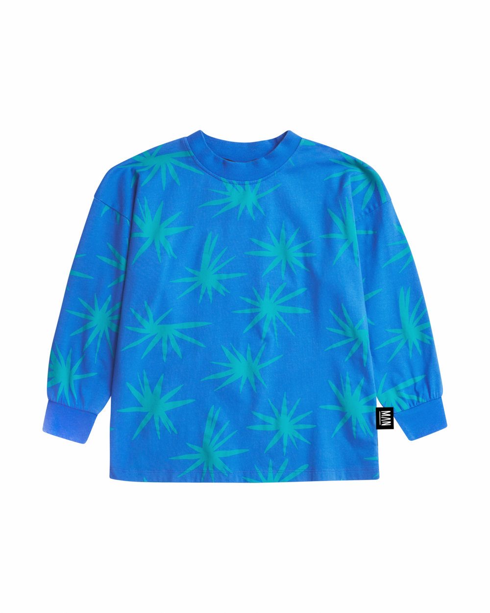 blue kids longsleeve front