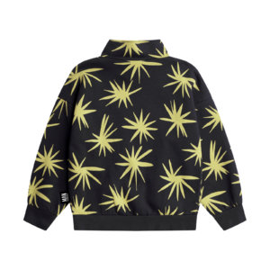 black zip jacket back