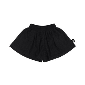 black lace kids shorts