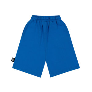 blue kids long shorts back