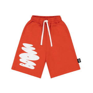 red kids long shorts