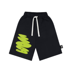 black kids long shorts