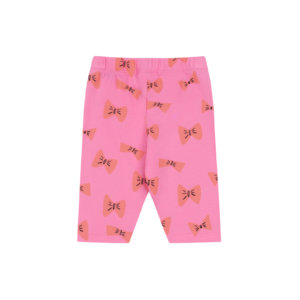 pink kids bike shorts back
