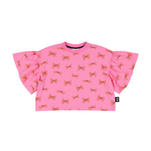 pink bow kids shirt