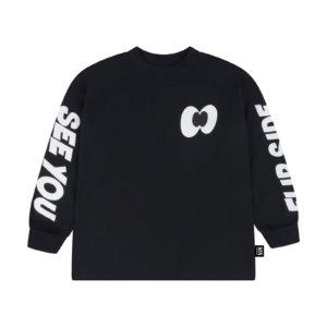 black organic kids longsleeve