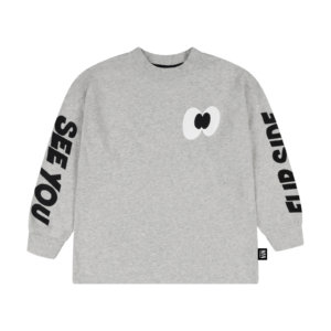 grey melange kids longsleeve