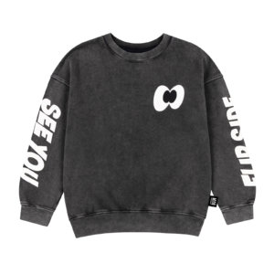 washed grey kids sweatshirt