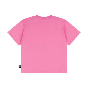pink kids skate t-shirt back